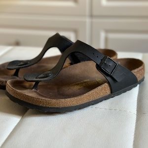 Gizeh Birkenstock Sandals Black 38